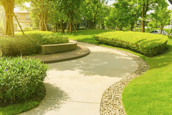 Cement Walkway Installation in Reno