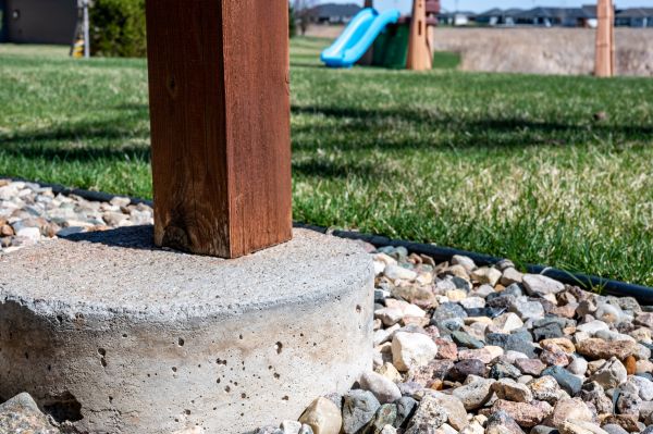 Deck Footing Installation in Reno