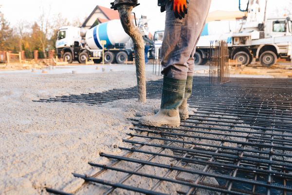Poured Foundation Installation in Reno
