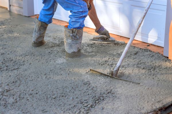 Driveway Slab Construction in Reno