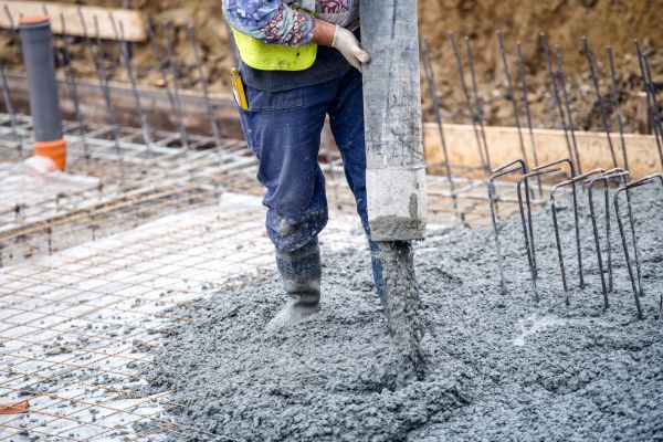 Cabin Foundation Pouring in Reno